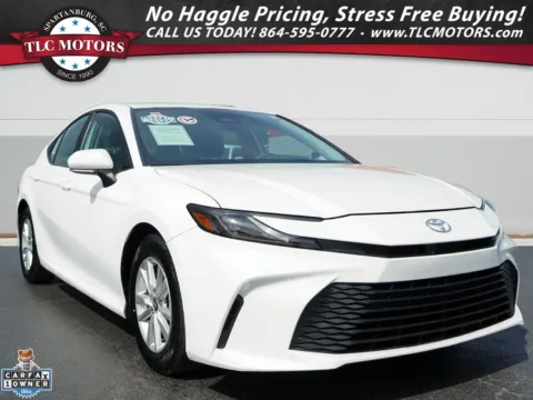 White 2025 Toyota Camry LE for sale in Moore, SC