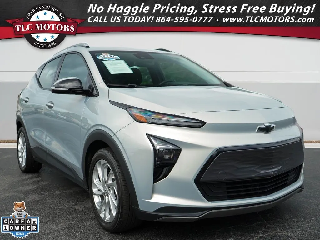 Silver 2023 Chevrolet Bolt EUV LT for sale in Moore, SC