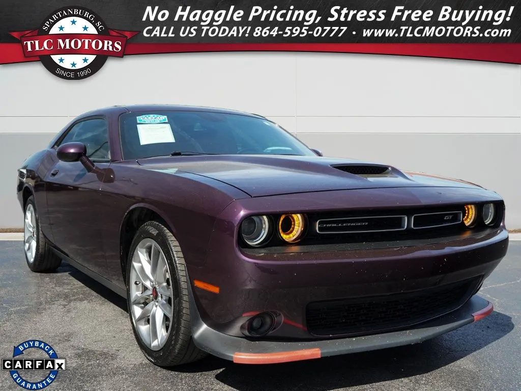 Purple 2022 Dodge Challenger GT for sale in Moore, SC