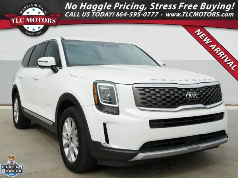 White 2021 Kia Telluride LX for sale in Moore, SC