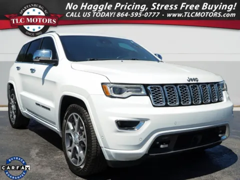White 2021 Jeep Grand Cherokee Overland for sale in Moore, SC