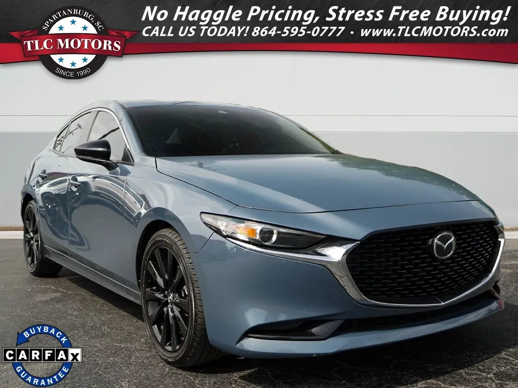 Gray 2023 Mazda Mazda3 2.5 S Carbon Edition for sale in Moore, SC