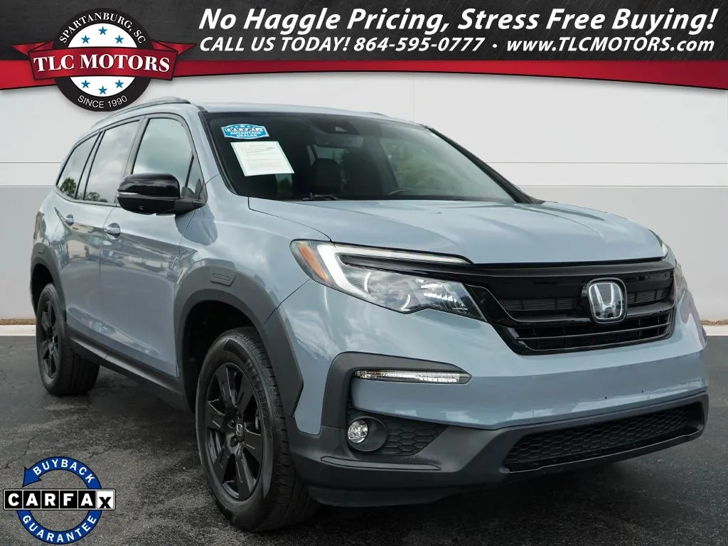 Black 2022 Honda Pilot TrailSport for sale in Moore, SC