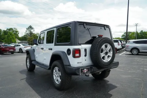 Another view of 2020 Jeep Wrangler Unlimited Sport S for sale in Moore, SC at TLC Motors