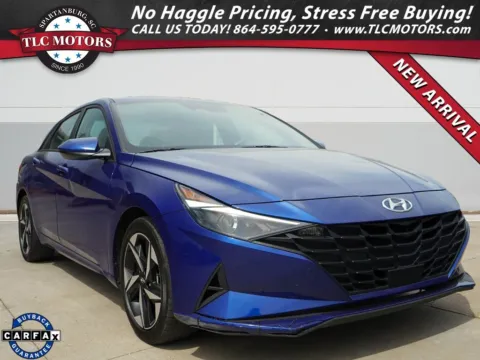 Blue 2023 Hyundai Elantra SEL for sale in Moore, SC