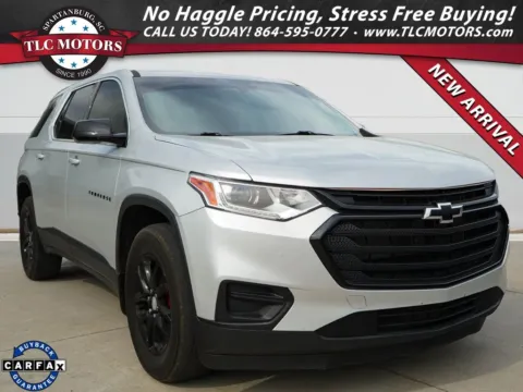 Silver 2020 Chevrolet Traverse LS for sale in Moore, SC