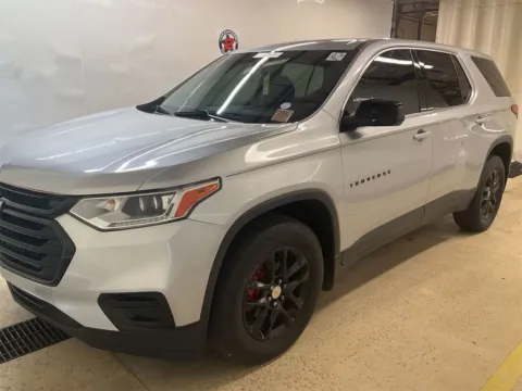 Silver 2020 Chevrolet Traverse LS for sale in Moore, SC