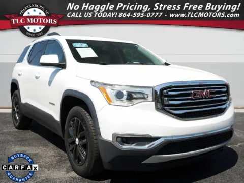 White 2018 GMC Acadia SLT-1 for sale in Moore, SC