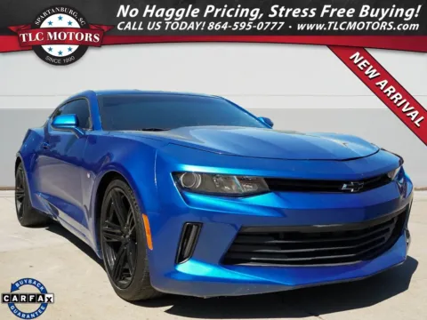 Blue 2016 Chevrolet Camaro 1LT for sale in Moore, SC