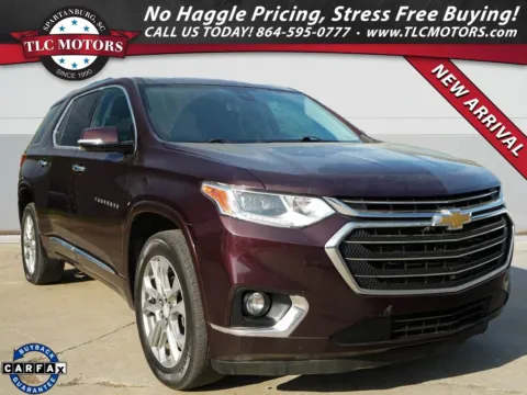 Black 2019 Chevrolet Traverse Premier for sale in Moore, SC