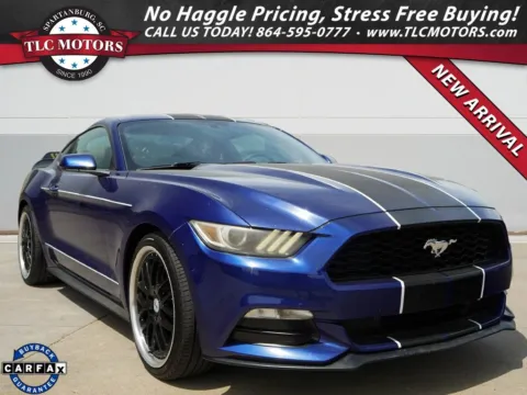Blue 2015 Ford Mustang V6 for sale in Moore, SC