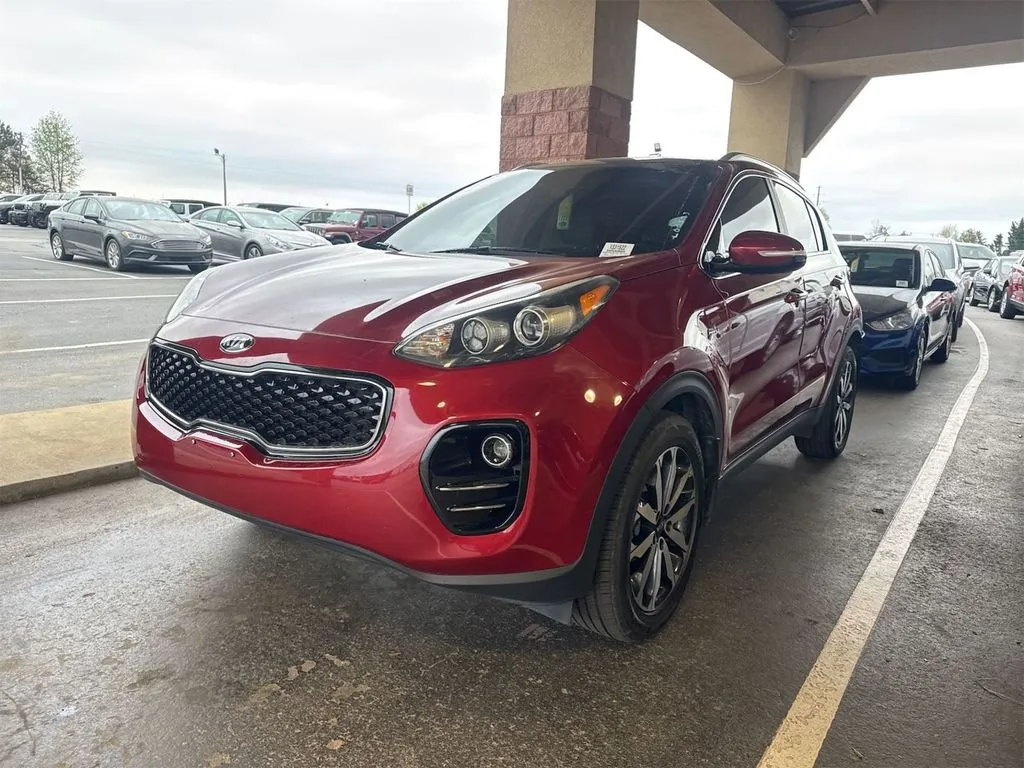 Red 2017 Kia Sportage EX for sale in Moore, SC