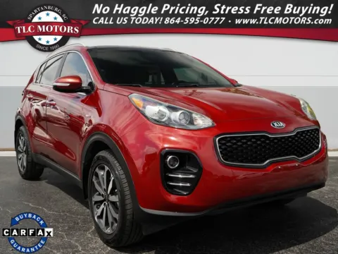 Red 2017 Kia Sportage EX for sale in Moore, SC