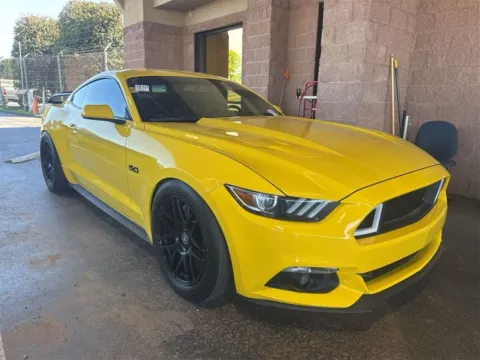Yellow 2017 Ford Mustang GT for sale in Moore, SC