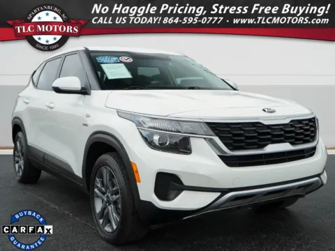 White 2021 Kia Seltos LX for sale in Moore, SC