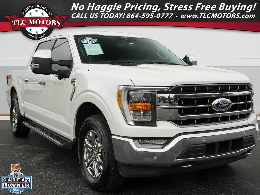 White 2021 Ford F-150 Lariat for sale in Moore, SC