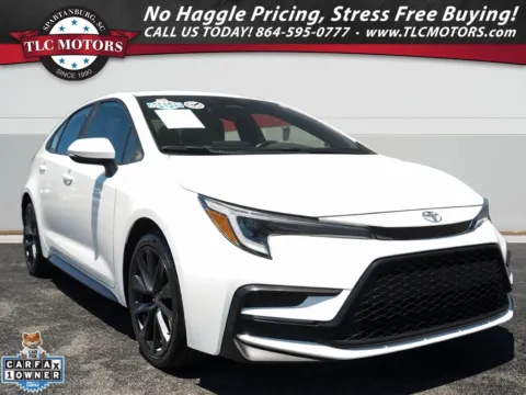 White 2024 Toyota Corolla SE for sale in Moore, SC