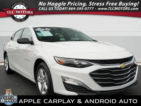White 2022 Chevrolet Malibu LS for sale in Moore, SC