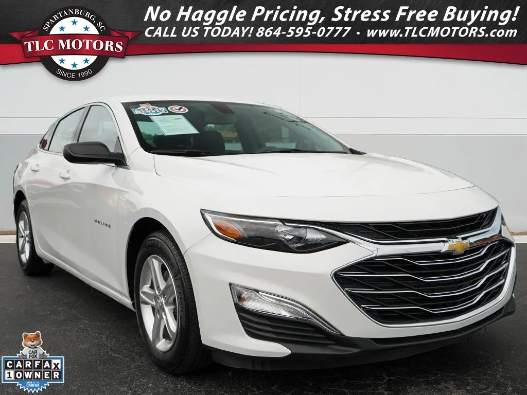White 2022 Chevrolet Malibu LS for sale in Moore, SC