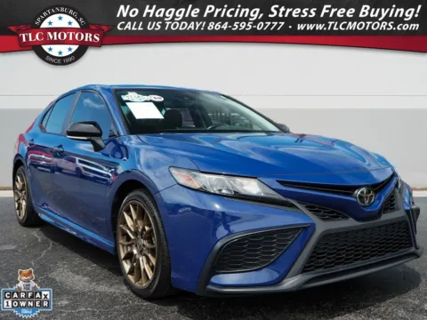 Blue 2023 Toyota Camry SE Nightshade for sale in Moore, SC