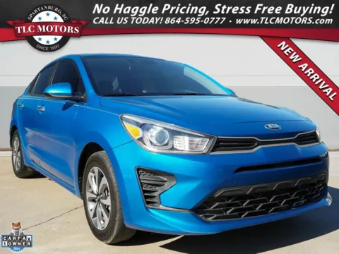 Blue 2021 Kia Rio S for sale in Moore, SC