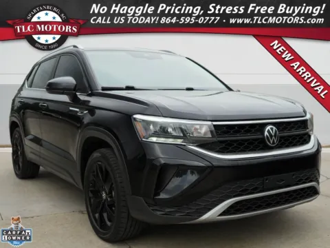 Black 2023 Volkswagen Taos 1.5T SE for sale in Moore, SC