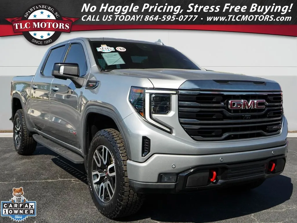 Gray 2024 GMC Sierra 1500 AT4 for sale in Moore, SC