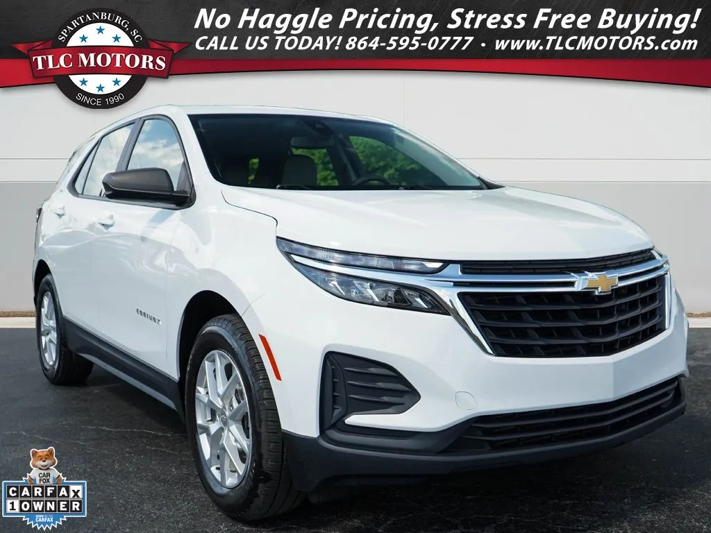 White 2022 Chevrolet Equinox LS for sale in Moore, SC