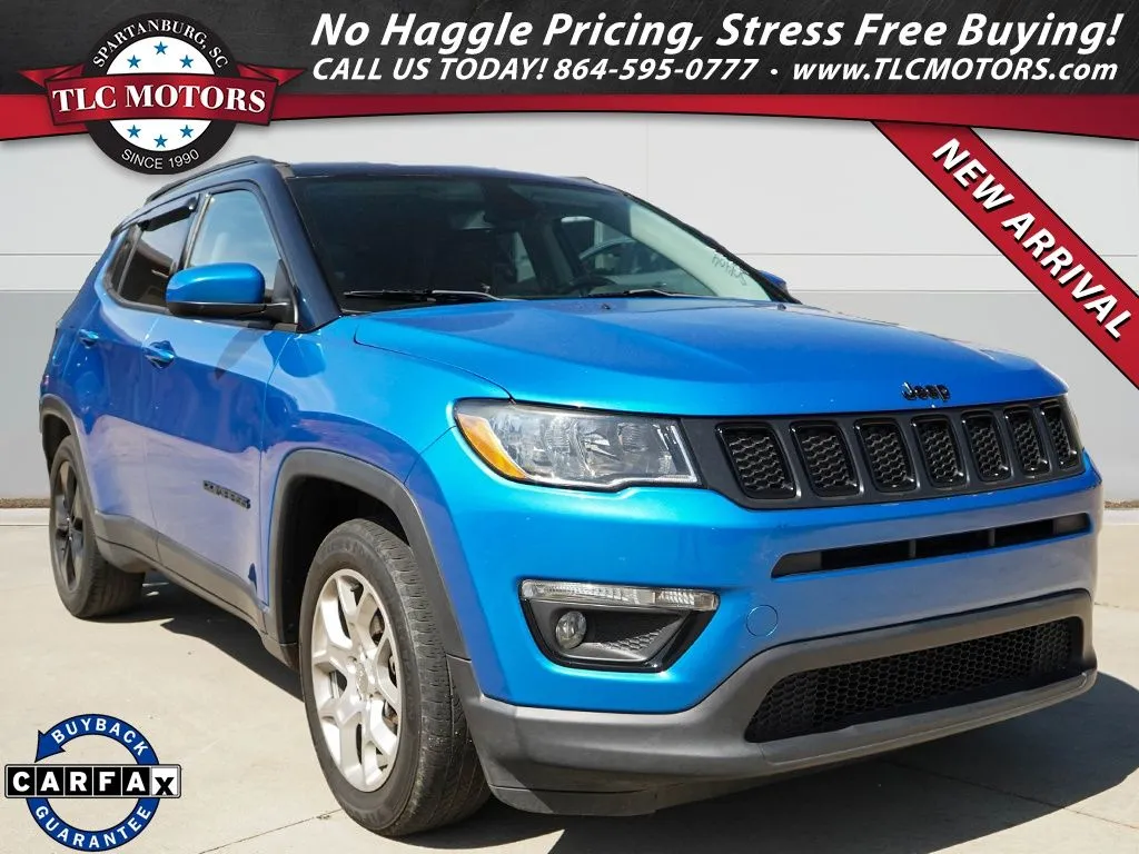 Blue 2019 Jeep Compass Altitude for sale in Moore, SC