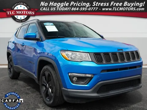 Blue 2019 Jeep Compass Altitude for sale in Moore, SC