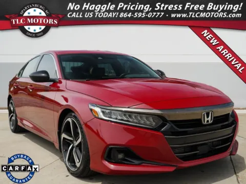 Black 2021 Honda Accord Sport for sale in Moore, SC