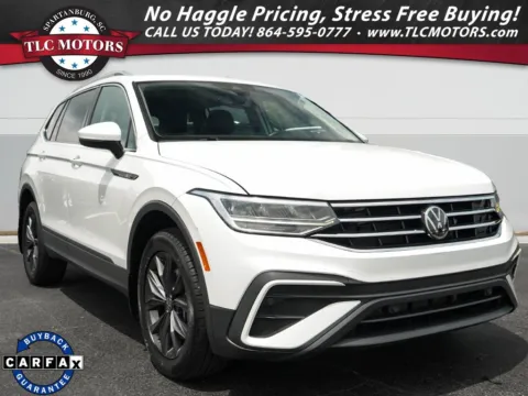 White 2022 Volkswagen Tiguan 2.0T SE for sale in Moore, SC