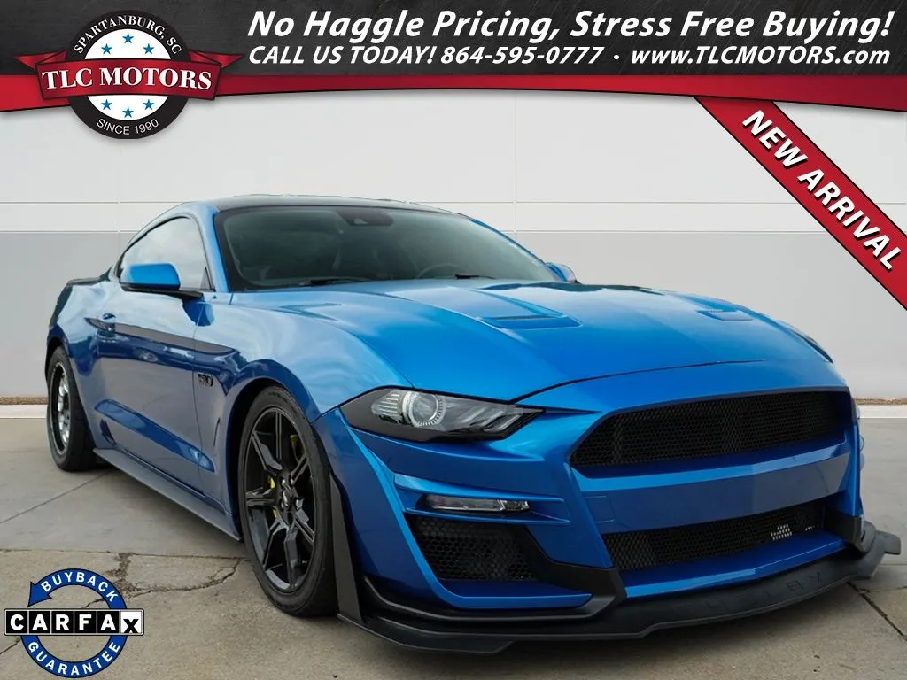 Blue 2019 Ford Mustang GT Premium for sale in Moore, SC