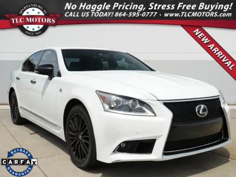 White 2015 Lexus LS 460 Crafted Line for sale in Moore, SC