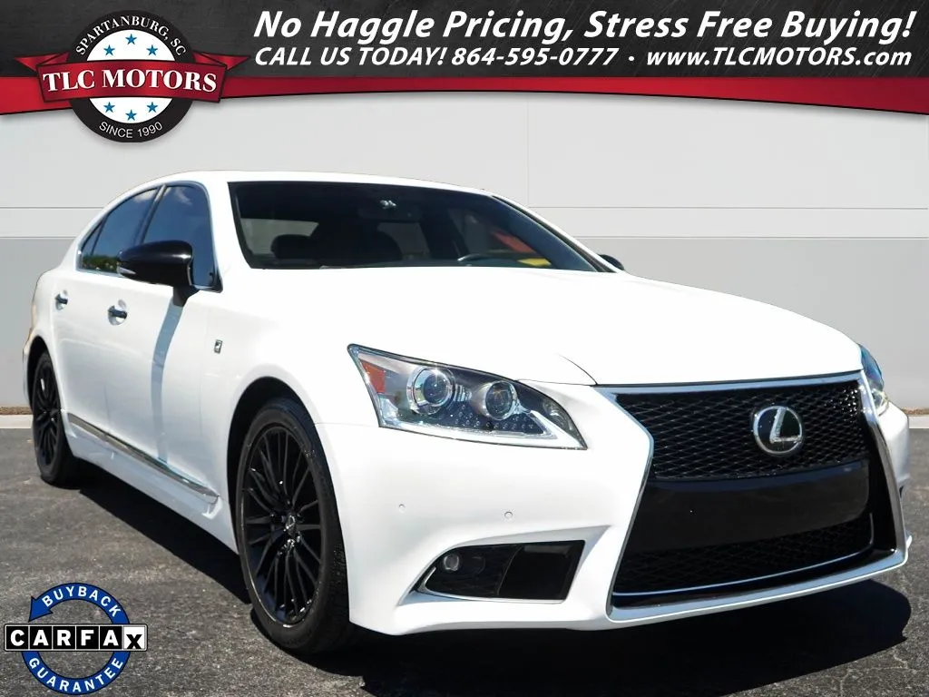 White 2015 Lexus LS 460 Crafted Line for sale in Moore, SC