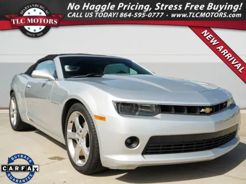 Silver 2015 Chevrolet Camaro 2LT for sale in Moore, SC