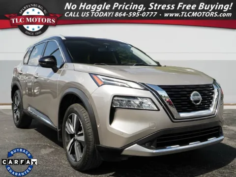 Silver 2021 Nissan Rogue Platinum for sale in Moore, SC