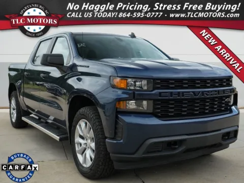 Blue 2021 Chevrolet Silverado 1500 Custom for sale in Moore, SC