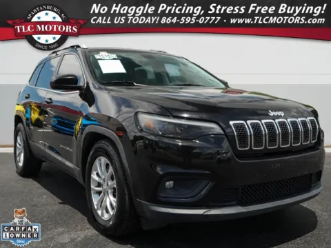 Black 2019 Jeep Cherokee Latitude for sale in Moore, SC