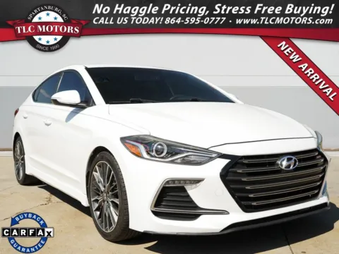 White 2018 Hyundai Elantra Sport for sale in Moore, SC