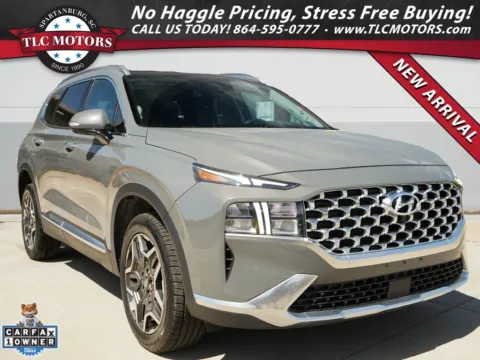 Gray 2023 Hyundai Santa Fe Hybrid SEL Premium for sale in Moore, SC