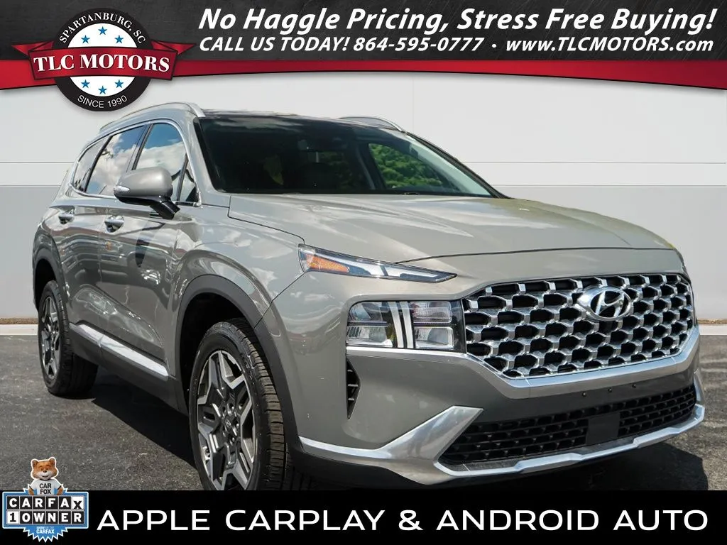 Gray 2023 Hyundai Santa Fe Hybrid SEL Premium for sale in Moore, SC