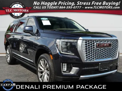 Blue 2021 GMC Yukon XL Denali for sale in Moore, SC