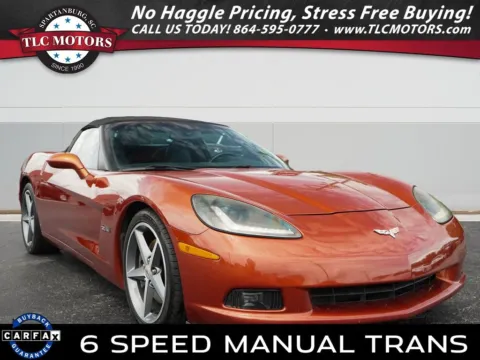 Orange 2006 Chevrolet Corvette for sale in Moore, SC