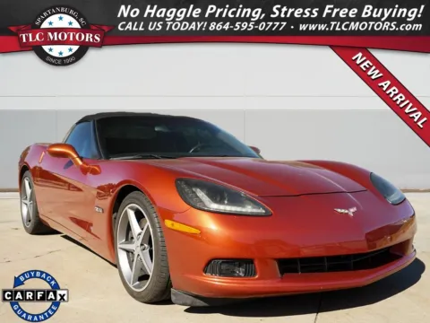 Orange 2006 Chevrolet Corvette for sale in Moore, SC