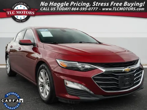 Red 2020 Chevrolet Malibu LT for sale in Moore, SC