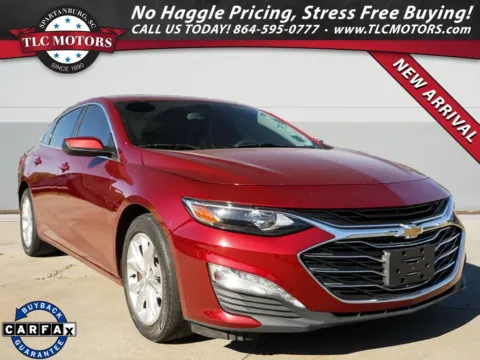 Red 2020 Chevrolet Malibu LT for sale in Moore, SC
