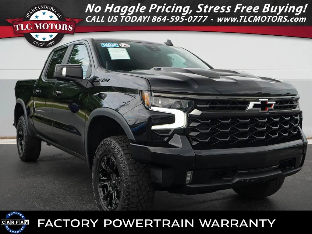 Black 2022 Chevrolet Silverado 1500 ZR2 for sale in Moore, SC
