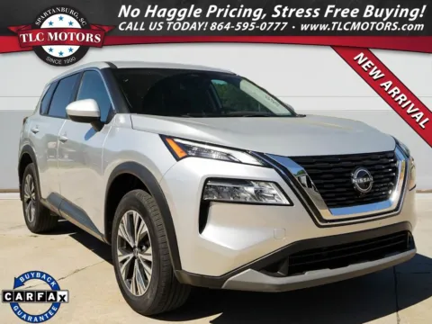 Silver 2023 Nissan Rogue SV for sale in Moore, SC