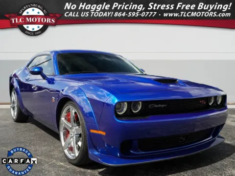 Blue 2021 Dodge Challenger R/T Scat Pack Widebody for sale in Moore, SC